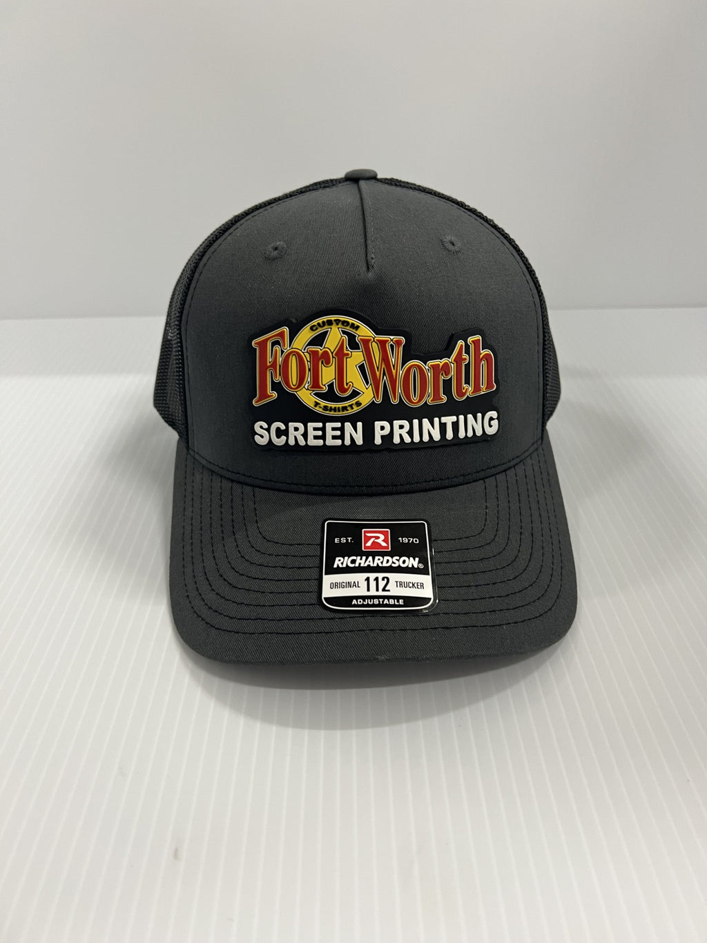 Fort Worth Screen Silcone Patch Hat